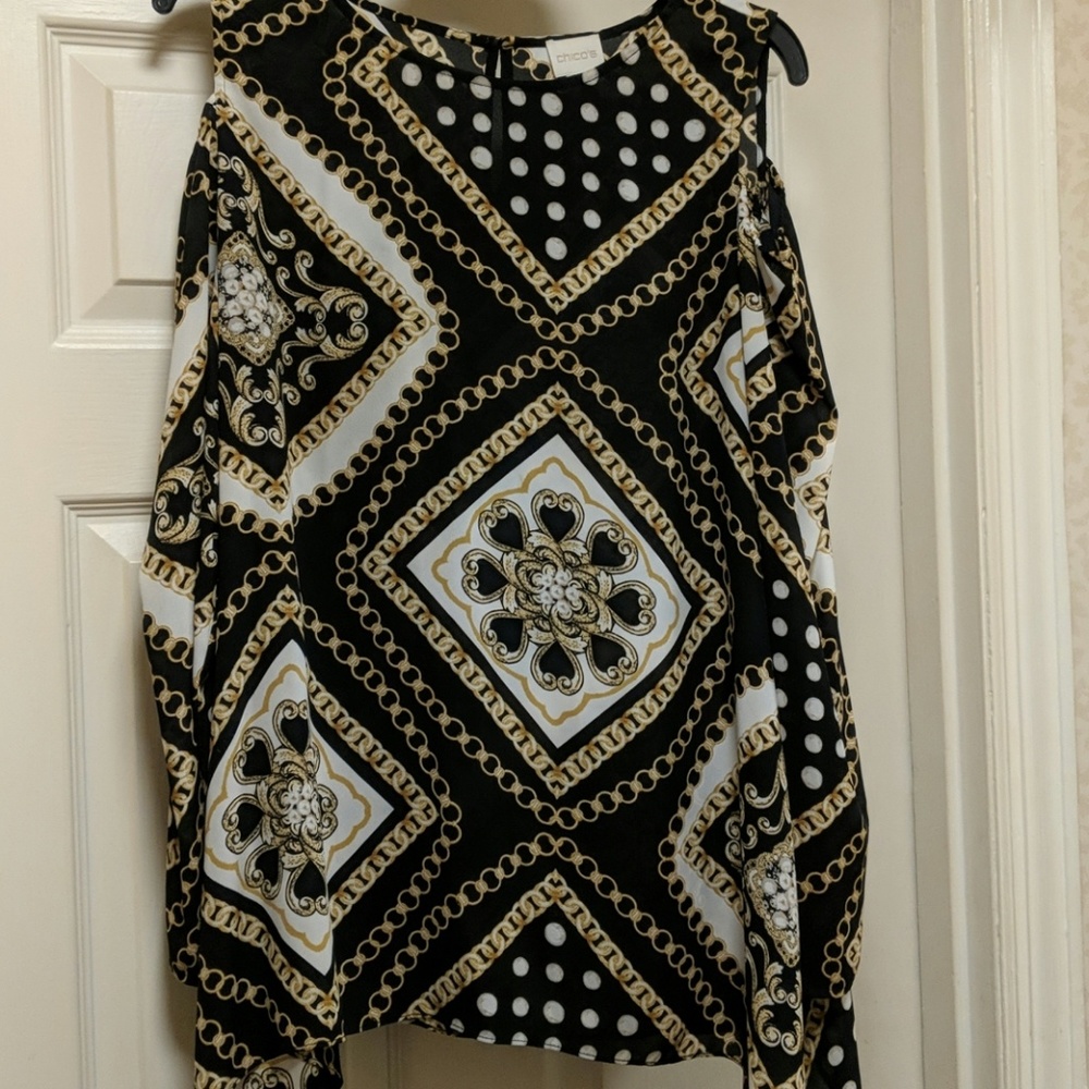 Chico's cold shoulder top